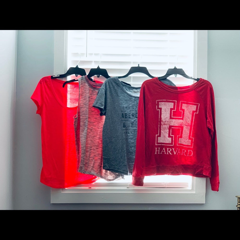 BUNDLE of 4 tees
